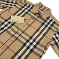 $45.00 USD Burberry Shirts Short Sleeved For Men #1318137