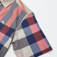 $45.00 USD Burberry Shirts Short Sleeved For Men #1318145