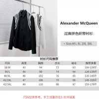 $72.00 USD Alexander McQueen Shirts Long Sleeved For Men #1318173