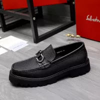 $88.00 USD Salvatore Ferragamo Leather Shoes For Men #1318436