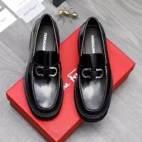 $88.00 USD Salvatore Ferragamo Leather Shoes For Men #1318439