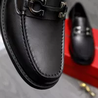 $88.00 USD Salvatore Ferragamo Leather Shoes For Men #1318441