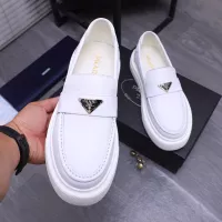 $96.00 USD Prada Leather Shoes For Men #1318464