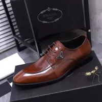 $100.00 USD Prada Leather Shoes For Men #1318469