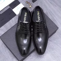 $100.00 USD Prada Leather Shoes For Men #1318473