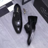 $100.00 USD Prada Leather Shoes For Men #1318473