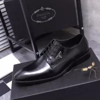 $100.00 USD Prada Leather Shoes For Men #1318473