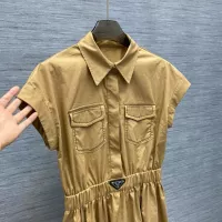 $80.00 USD Prada Dresses Short Sleeved For Women #1318600
