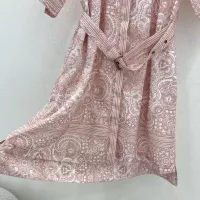 $118.00 USD Christian Dior Dresses Short Sleeved For Women #1318674