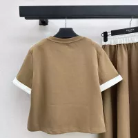 $98.00 USD Prada Tracksuits Short Sleeved For Women #1318684
