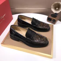 $105.00 USD Salvatore Ferragamo Leather Shoes For Men #1319129