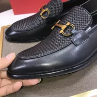 $102.00 USD Salvatore Ferragamo Leather Shoes For Men #1319148