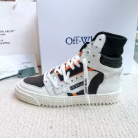 $112.00 USD Off-White High Tops Shoes For Men #1319163