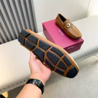 $100.00 USD Salvatore Ferragamo Leather Shoes For Men #1319303