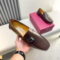 $100.00 USD Salvatore Ferragamo Leather Shoes For Men #1319309
