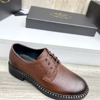 $105.00 USD Prada Leather Shoes For Men #1319314