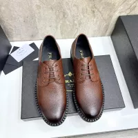 $105.00 USD Prada Leather Shoes For Men #1319314