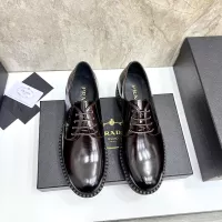 $105.00 USD Prada Leather Shoes For Men #1319316