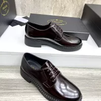 $105.00 USD Prada Leather Shoes For Men #1319316