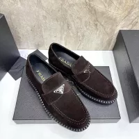 $105.00 USD Prada Leather Shoes For Men #1319318