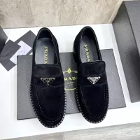 $105.00 USD Prada Leather Shoes For Men #1319320