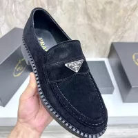 $105.00 USD Prada Leather Shoes For Men #1319320
