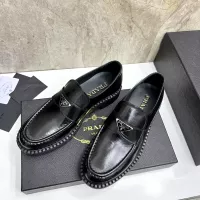 $105.00 USD Prada Leather Shoes For Men #1319322
