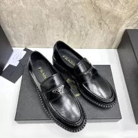 $105.00 USD Prada Leather Shoes For Men #1319322