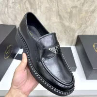 $105.00 USD Prada Leather Shoes For Men #1319322