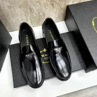 $155.00 USD Prada Leather Shoes For Men #1319324