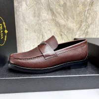 $155.00 USD Prada Leather Shoes For Men #1319325