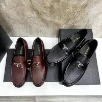 $155.00 USD Prada Leather Shoes For Men #1319326