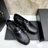 $155.00 USD Prada Leather Shoes For Men #1319328