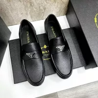 $155.00 USD Prada Leather Shoes For Men #1319328