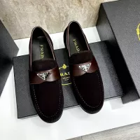$155.00 USD Prada Leather Shoes For Men #1319334