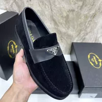 $155.00 USD Prada Leather Shoes For Men #1319335