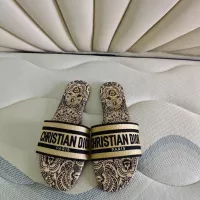 $68.00 USD Christian Dior Slippers For Women #1319724