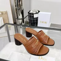 $92.00 USD Christian Dior Slippers For Women #1319975