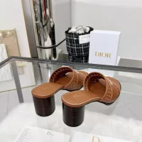 $92.00 USD Christian Dior Slippers For Women #1319975
