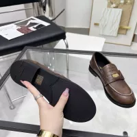 $102.00 USD MIU MIU Leather Shoes For Women #1320185