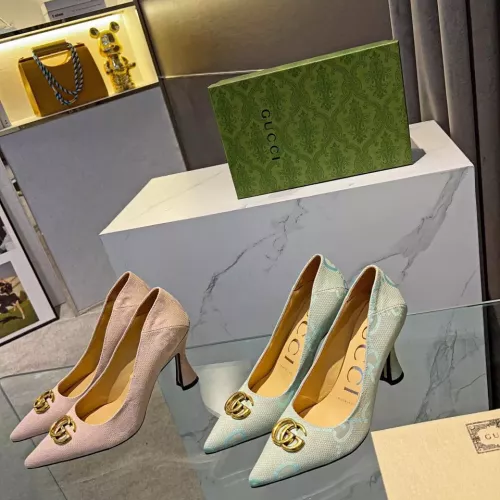 Replica Gucci High-Heeled Shoes For Women #1320197 $80.00 USD for Wholesale