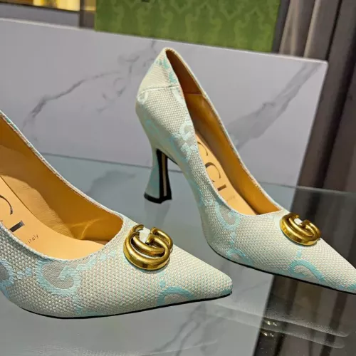 Replica Gucci High-Heeled Shoes For Women #1320198 $80.00 USD for Wholesale