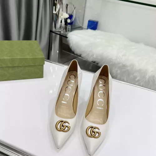 Replica Gucci High-Heeled Shoes For Women #1320199 $80.00 USD for Wholesale