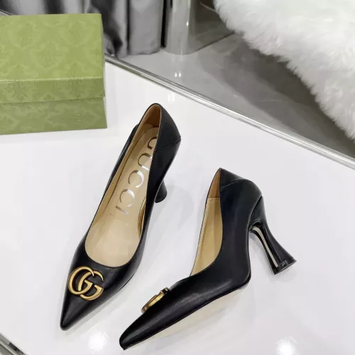 Replica Gucci High-Heeled Shoes For Women #1320200 $80.00 USD for Wholesale