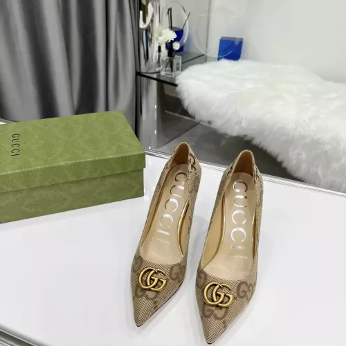 Replica Gucci High-Heeled Shoes For Women #1320201 $80.00 USD for Wholesale