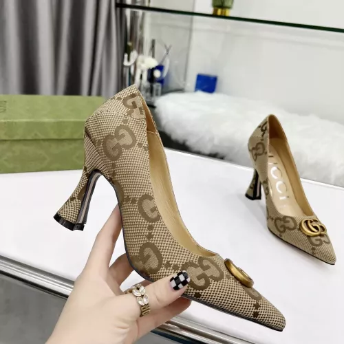 Replica Gucci High-Heeled Shoes For Women #1320201 $80.00 USD for Wholesale