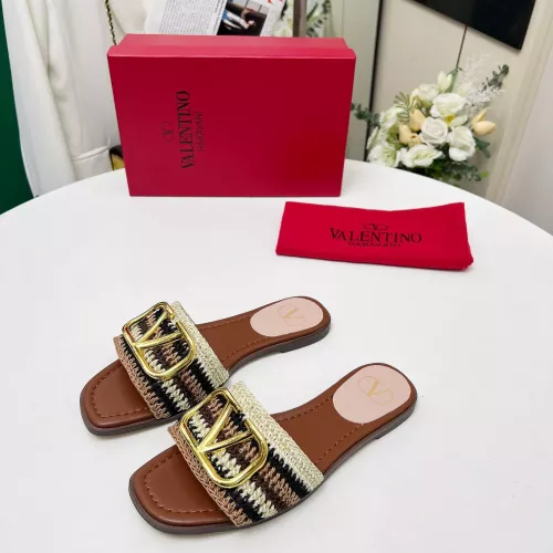 Valentino Slippers For Women #1320233 $92.00 USD, Wholesale Replica Valentino Slippers