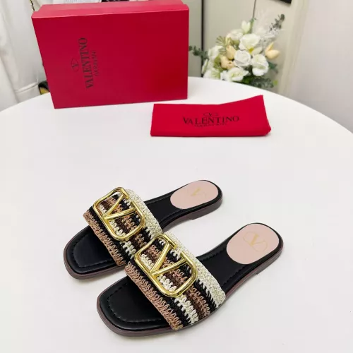Valentino Slippers For Women #1320235 $92.00 USD, Wholesale Replica Valentino Slippers