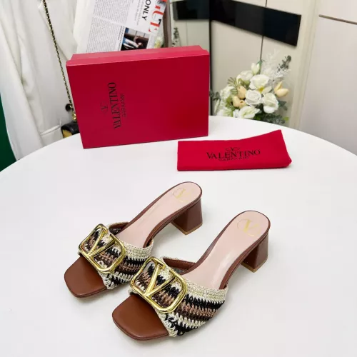 Replica Valentino Slippers For Women #1320237 $96.00 USD for Wholesale