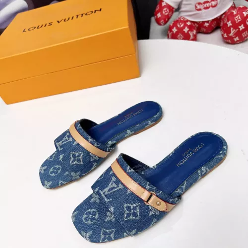 Louis Vuitton Slippers For Women #1320251 $76.00 USD, Wholesale Replica Louis Vuitton Slippers